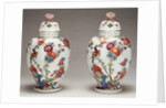 Pair of Lidded Vases by Meissen Porcelain Manufactory