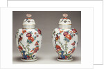 Pair of Lidded Vases by Meissen Porcelain Manufactory