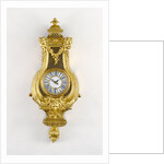 Wall Clock (pendule d'alcove) by André-Charles Boulle