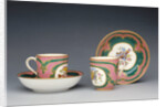 Pair of Cups and Saucers (gobelets Calabre et soucoupes) by Charles Buteux père