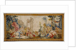 Tapestry: Bacchus et Arainne, Bacchus changé en raisin, from The Loves of the Gods Series by Anonymous
