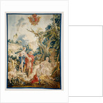 Tapestry: Psyche at the Basketmakers by Anonymous