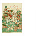 Josaphat Meeting a Blind Man and a Beggar by Follower of Hans Schilling