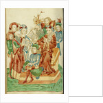 Pagan and Christian Scholars Debating before King Avenir and Josaphat by Follower of Hans Schilling