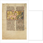 A Lion and a Winged Dragon by Anonymous