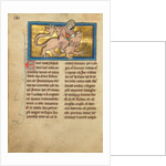 Samson Fighting a Lion by Anonymous