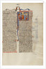 Initial S: A Woman Leaving Her Husband's House by Anonymous