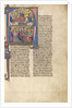 Initial N: Vidal de Canellas Offering His Text to King James by Anonymous