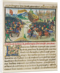The Conquest of Gasgogne by the Armies of Luxembourg, Boulogne, and Artois by Loyset Liédet