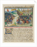 The Conquest of Gasgogne by the Armies of Luxembourg, Boulogne, and Artois by Loyset Liédet