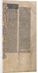 Initial I: Scenes of Secular and Ecclesiastical Justice by Anonymous