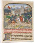 The Battle Between Arnault de Lorraine and His Wife Lydia by Loyset Liédet