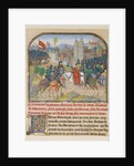 The Battle Between Arnault de Lorraine and His Wife Lydia by Loyset Liédet
