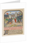 The Battle Between Arnault de Lorraine and His Wife Lydia by Loyset Liédet