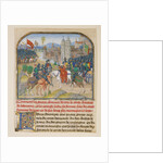 The Battle Between Arnault de Lorraine and His Wife Lydia by Loyset Liédet