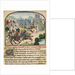 The Abduction of Ydoire by Loyset Liédet