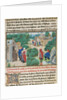 Gerard and Bertha Find Sustenance at a Hermitage by Loyset Liédet