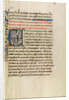Initial E: Saint Anthony Raising Three Men Killed by Lions by Master of the Brussels Romuléon