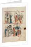 Saint Hedwig and the New Convent, Nuns from Bamberg Settling at the New Convent by Court workshop of Duke Ludwig I of Liegnitz and Brieg
