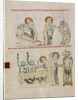 Saint Hedwig Caring for the Sick, Saint Hedwig Caring for Prisoners by Court workshop of Duke Ludwig I of Liegnitz and Brieg