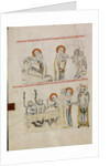 Saint Hedwig Caring for the Sick, Saint Hedwig Caring for Prisoners by Court workshop of Duke Ludwig I of Liegnitz and Brieg