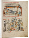 Heinrich Sleeping and Saint Hedwig Praying, Heinrich and Saint Hedwig with Their Children by Court workshop of Duke Ludwig I of Liegnitz and Brieg