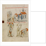 Saint Hedwig Leaving Bloody Footprints in the Snow, The Self-Flagellation of Saint Hedwig by Court workshop of Duke Ludwig I of Liegnitz and Brieg