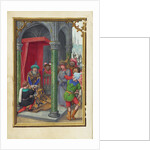 Pilate Washing his Hands by Simon Bening