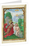 The Baptism of Christ by Simon Bening