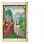 The Baptism of Christ by Simon Bening