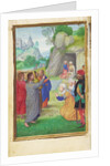 The Raising of Lazarus by Simon Bening