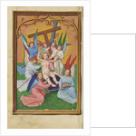 The Christ Child Surrounded by the Instruments of the Passion by Simon Bening