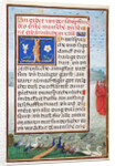 Border with the Creation of Birds and Fishes by Simon Bening