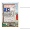 Border with the Creation of Birds and Fishes by Simon Bening