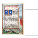 Border with the Creation of Birds and Fishes by Simon Bening