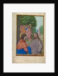Saint John the Baptist Preaching and Christ with the Apostles by Workshop of Master of the First Prayer Book of Maximilian