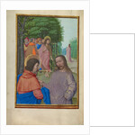 Saint John the Baptist Preaching and Christ with the Apostles by Workshop of Master of the First Prayer Book of Maximilian