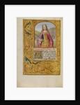 Saint Catherine with a Sword and a Book by Workshop of Master of the First Prayer Book of Maximilian