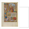 Saint Barbara with a Tower by Workshop of Master of the First Prayer Book of Maximilian