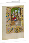 Saint Nicholas Rescuing Three Youths from a Tub by Master of the Lübeck Bible