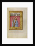 Saint Andrew by Workshop of Master of the First Prayer Book of Maximilian