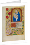 The Virgin and Child by Workshop of Master of the First Prayer Book of Maximilian