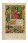 Saint John the Baptist with the Lamb of God on a Book by Workshop of Master of the First Prayer Book of Maximilian