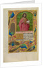 Saint John the Baptist with the Lamb of God on a Book by Workshop of Master of the First Prayer Book of Maximilian