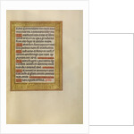 David with the Head of Goliath by Anonymous