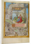 Saint John on Patmos by Master of the Lübeck Bible