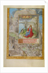 Saint John on Patmos by Master of the Lübeck Bible
