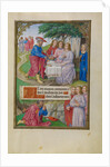 Abraham and the Three Angels by Master of James IV of Scotland