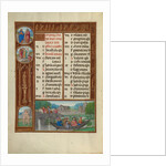 Music-Making, Zodiacal Sign of Gemini by Workshop of the Master of James IV of Scotland