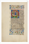 Initial O: The Martyrdom of Saint Erasmus by Master of the Llangattock Hours